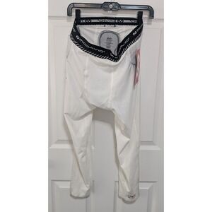 McDavid HEX Basketball 3/4 Tights Youth XL White Padded Compression Leggings